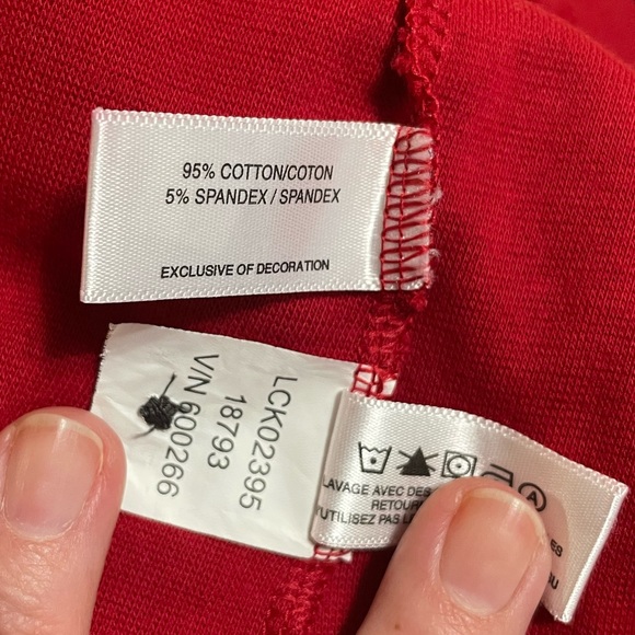 NWOT Cutter and Buck Red Ladies Keep You Warm Henley Style Shirt Size La… - Picture 8 of 9